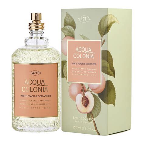4711 Acqua Colonia White Peach & Coriander 170 ml - Perfumeria Farina