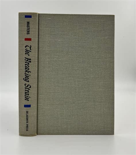 The Breaking Strain 1st Edition/1st Printing | John Masters | Books