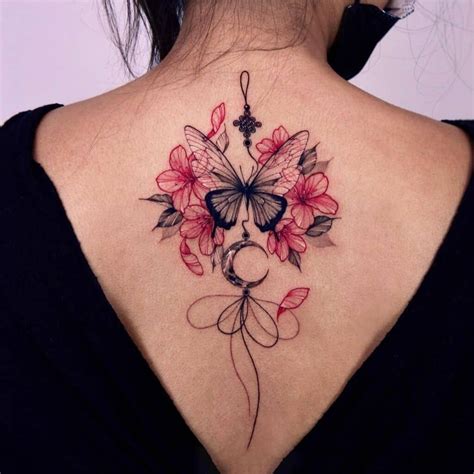 beautiful cherry blossom tattoo design     fashionterest