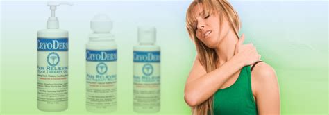 CryoDerm Pain Relief Cream, Gel, and Spray
