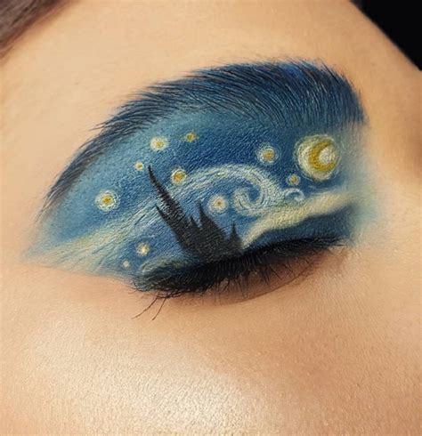 Vlatka Popović recreates miniature masterpieces on her own eyelid | Dazed