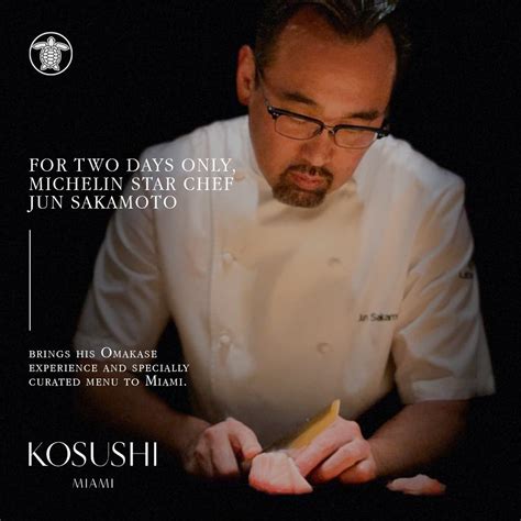 Nov 16 | Guest Michelin Star Chef Hosts Omakase Experience at Kosushi Miami | Miami Beach, FL Patch