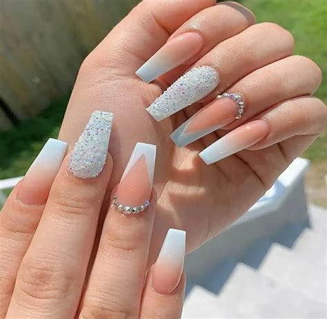 Postica Realista - Unha Postiça Realista Bailarina Tips 100 Un + Brinde | MercadoLivre