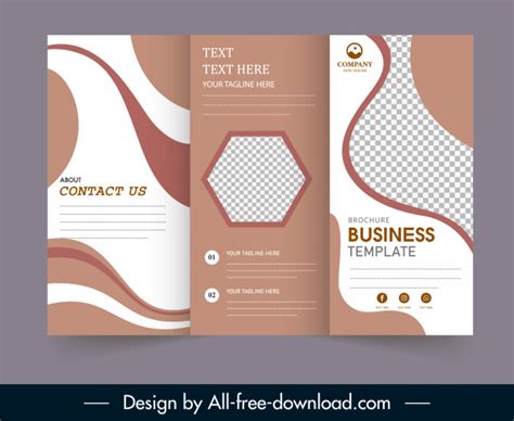 tri fold brochure template vectors    editable ai
