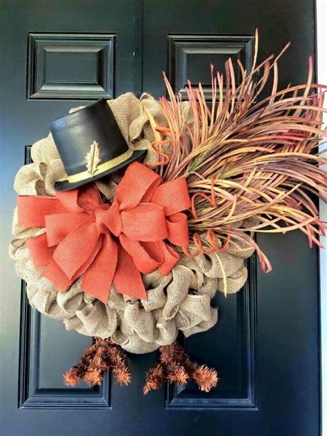 20+ Homemade Thanksgiving Door Decorations