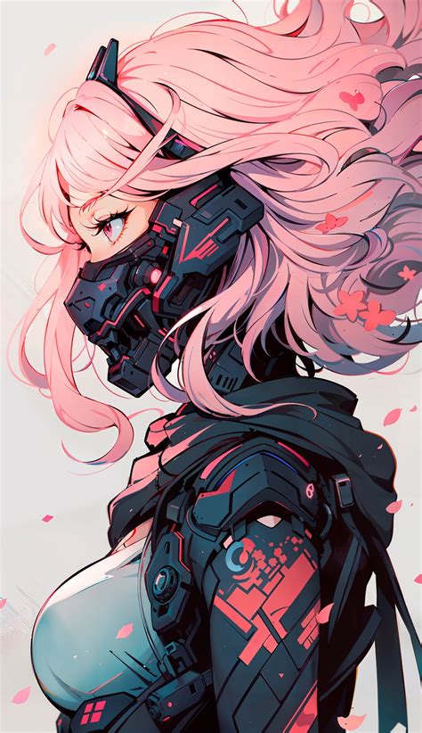 cyber anime girl wallpapers wallpaper cave