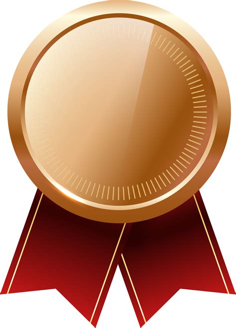 bronze medal  red ribbon champion  winner awards sports medal