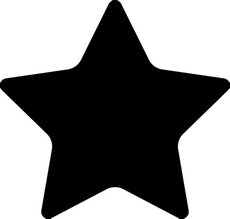 Star Silhouette Shape Clip art - black star png download - 1024*1024 ...