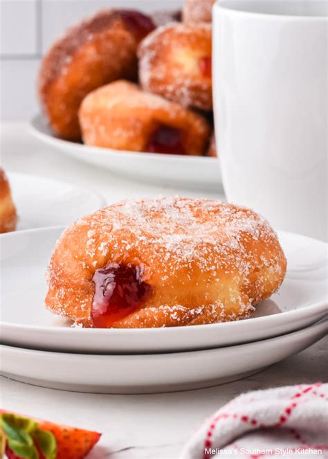 Jelly Doughnuts - melissassouthernstylekitchen.com
