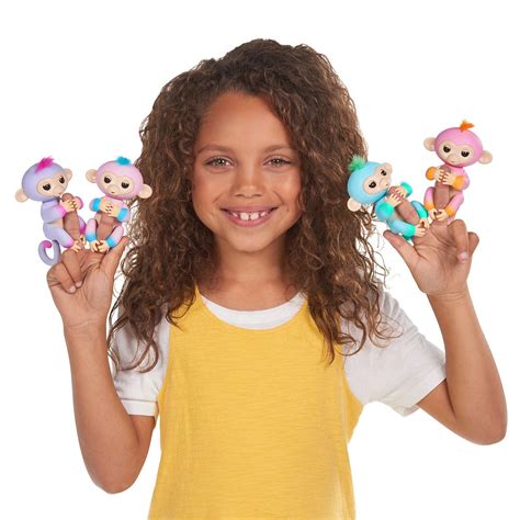 Fingerlings Candi Pink Baby Monkey Interactive Figure