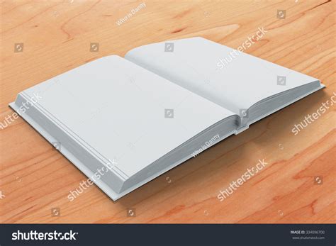 Blank White Open Diary Pages On Stock Photo 334096700 | Shutterstock