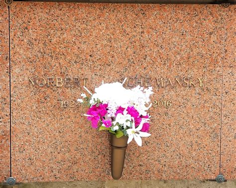 Norbert “Norb” Schemansky (1924-2016) - Mémorial Find a Grave