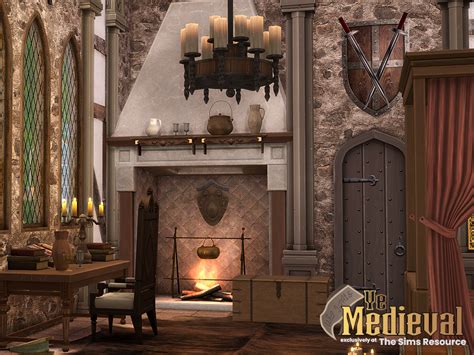 The Sims Resource - Ye Medieval -Guinevere Bedroom - CC