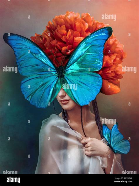 Butterfly surreal surrealism hi-res stock photography and images - Alamy