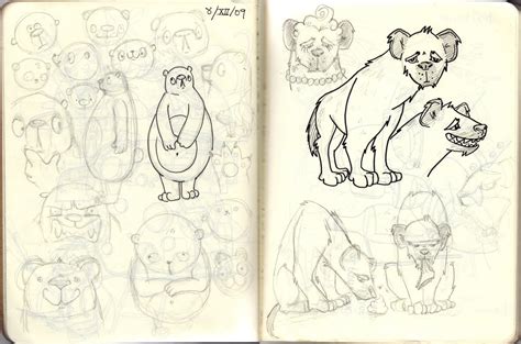 Sandra Ortuño: Osos y hienas // Bears and hyenas