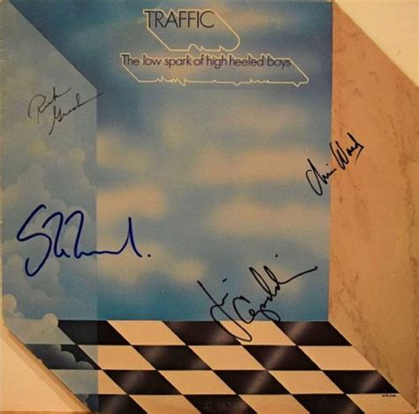 Traffic signed "The Low Spark Of High Heeled Boys" album