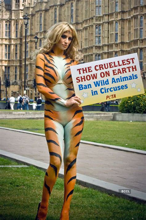 celebrity body paint