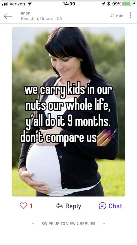 I don’t know where he thinks unfertilized eggs are kept : r