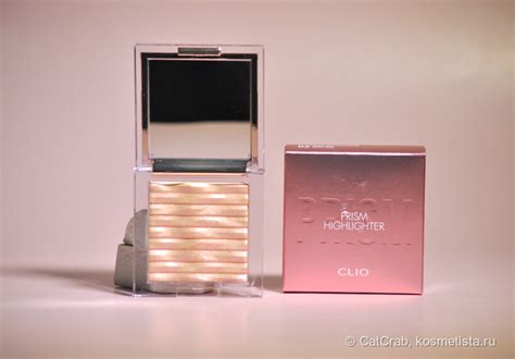 Хайлайтер Prism highlighter от Clio в оттенке 02 Fairy pink. Красиво ...