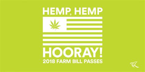 2018 Farm Bill Federally Legalizes Hemp | Bluebird News – Bluebird Botanicals