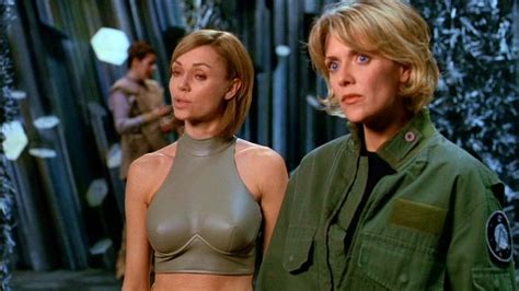 HD wallpaper: Stargate, Stargate SG-1, Amanda Tapping, Samantha Carter ...