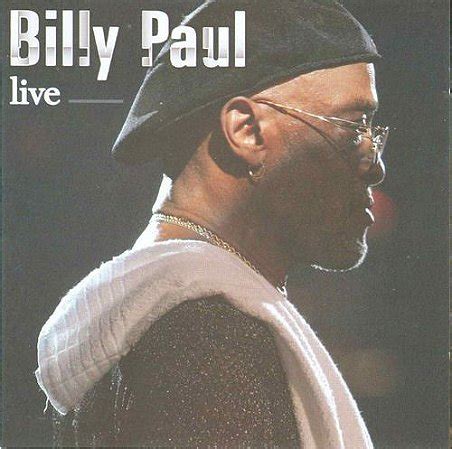 CD - Billy Paul - Live - Colecionadores Discos - vários títulos em ...