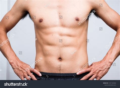 Sexy Lean Six Pack Muscular Male Stock Photo 1351722500 | Shutterstock