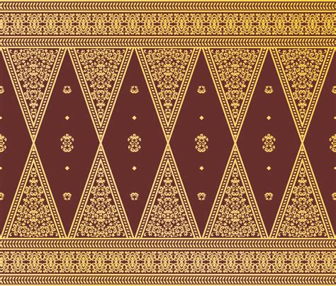 kain songket traditional pattern  vector art  vecteezy