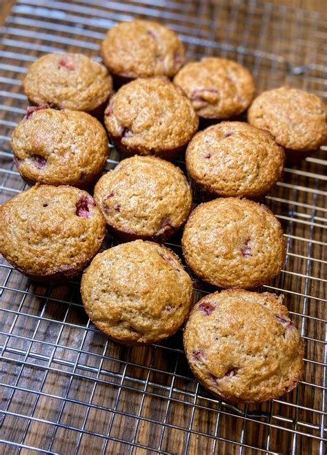 Strawberry and Lemon Zest Muffins · Jess in the Kitchen