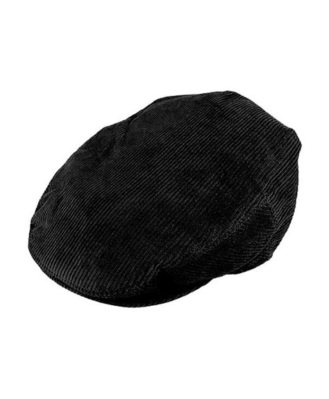 Corduroy Ivy Cap - Black - CV1147SKMYR