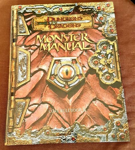 Dice Games - Dungeons & Dragons Monster Manual Core Rulebook III for ...