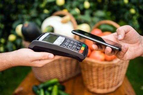 premium photo contactless payment   terminal   internet
