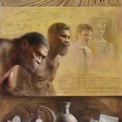 Картина «Эволюция». Размер: 103x64 (см). Художник Васильев Дмитрий ...