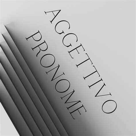 Differenza tra aggettivo e pronome