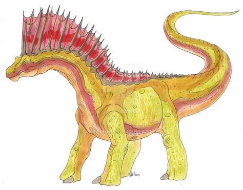 :PaleoProject: Amargasaurus by Clytemnon on DeviantArt