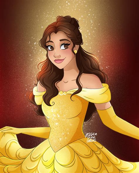 Belle Beauty & The Beast Art by Me : r/ProCreate