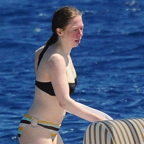 Chelsea Clinton Wears Bikini in Italy | Pictures | POPSUGAR Celebrity