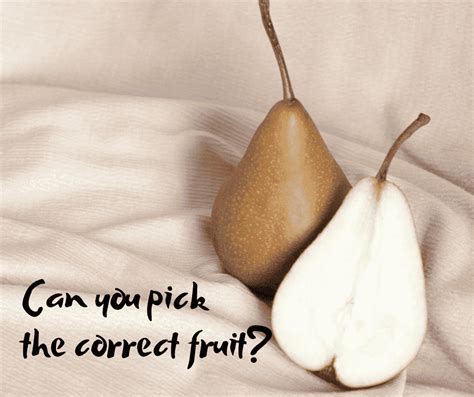 Can you pick the correct fruit? – Thumper Massager Inc.