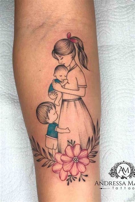 Tattoos Mae E Filho