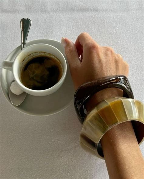 Current obsession : bangle bracelets 🤎 ⛓️ inspo via @pinterestuk ...