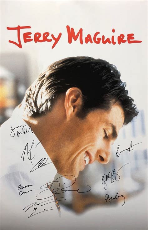 Autograph Signed Jerry Maguire Poster COA - Etsy