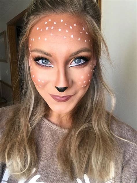 Cute & Easy Deer Makeup Ideas For Halloween 2021 – Modern Fashion Blog