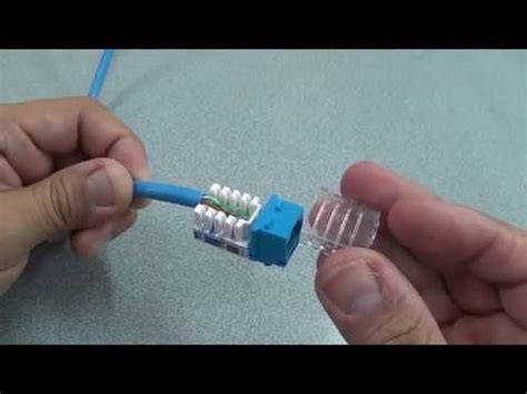 Ensamble RJ45 hembra con UTP - YouTube