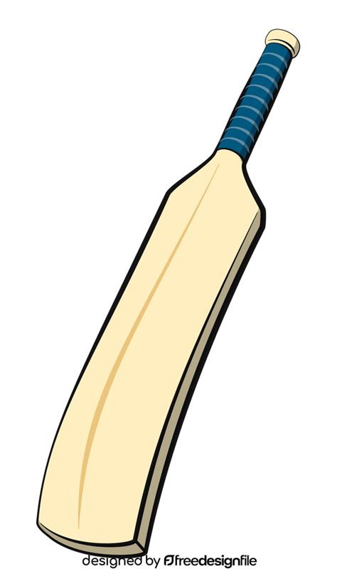 cricket bat clipart