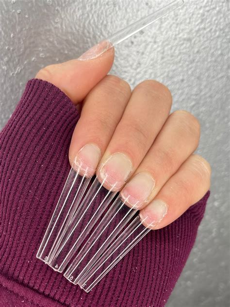 Super Long Coffin Nail Tips – Jessica Danielle Nails