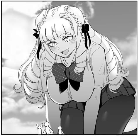 nikukaiq :: giantess :: anime art :: anime style :: Monochrome :: art