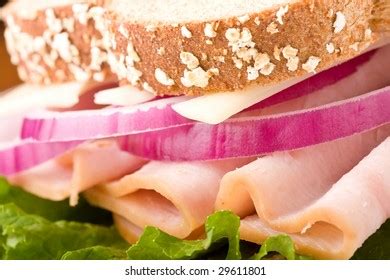 Healthy Turkey Sandwich On Whole Wheat Stock Photo 29611801 | Shutterstock