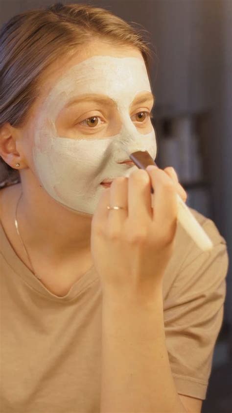 face cream       stock video footage face