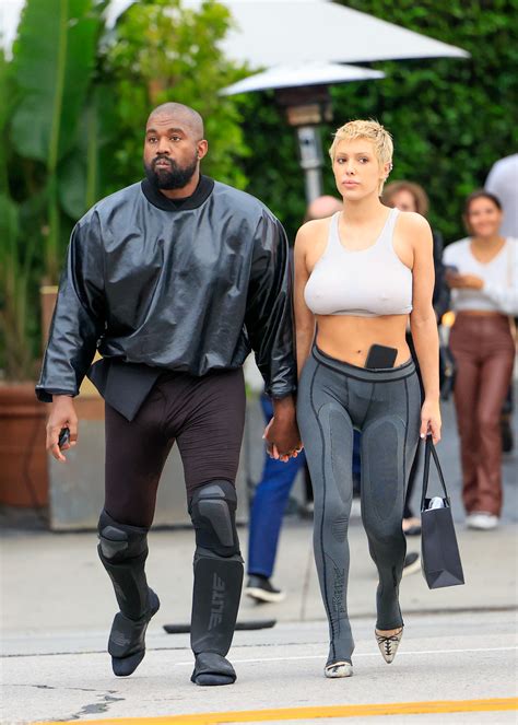 Bianca Censori wears tiny bra as she films Kanye West's bizarre