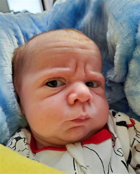 40 Adorable Newborns Who Look Like They've Already Lived a Lifetime ...